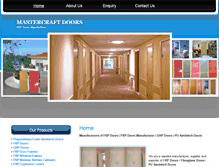 Tablet Screenshot of frpdoorsindia.com